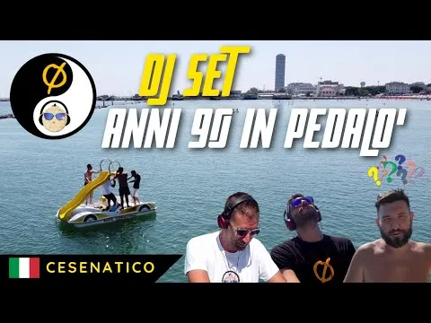GENNA FROM MAGNA ROMAGNA e Tømma durante il DJ set a Cesenatico